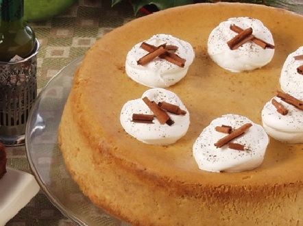 TABASCO's Double-Spiced Pumpkin Cheesecake