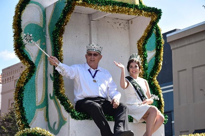 Louisiana Sugar Cane Festival parade royalty