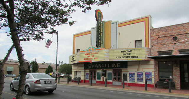 The Sliman Theater on the New Iberia Historic District Walking Tour