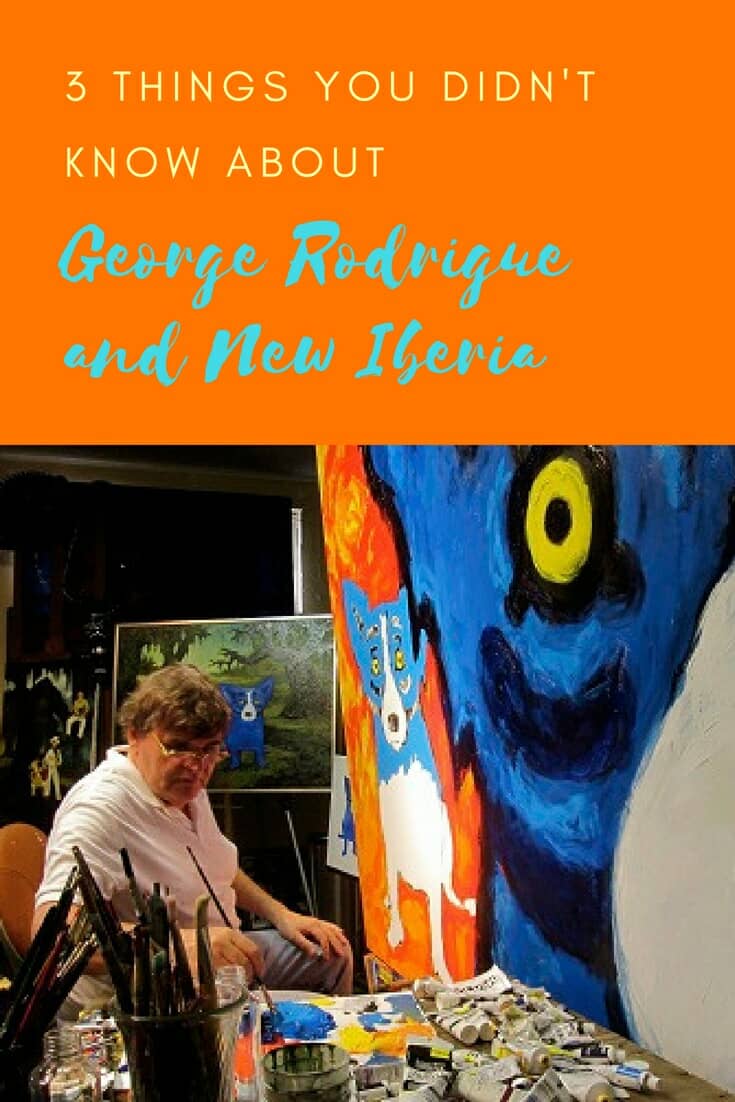 3 things you didn't know about George Rodrigue and New Iberia