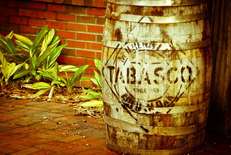 TABASCO barrel - Courtesy of Iberia Parish CVB