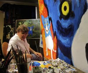George Rodrigue Comes Home